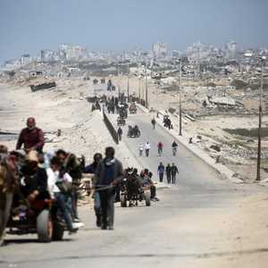 نزوح متواصل في قطاع غزة