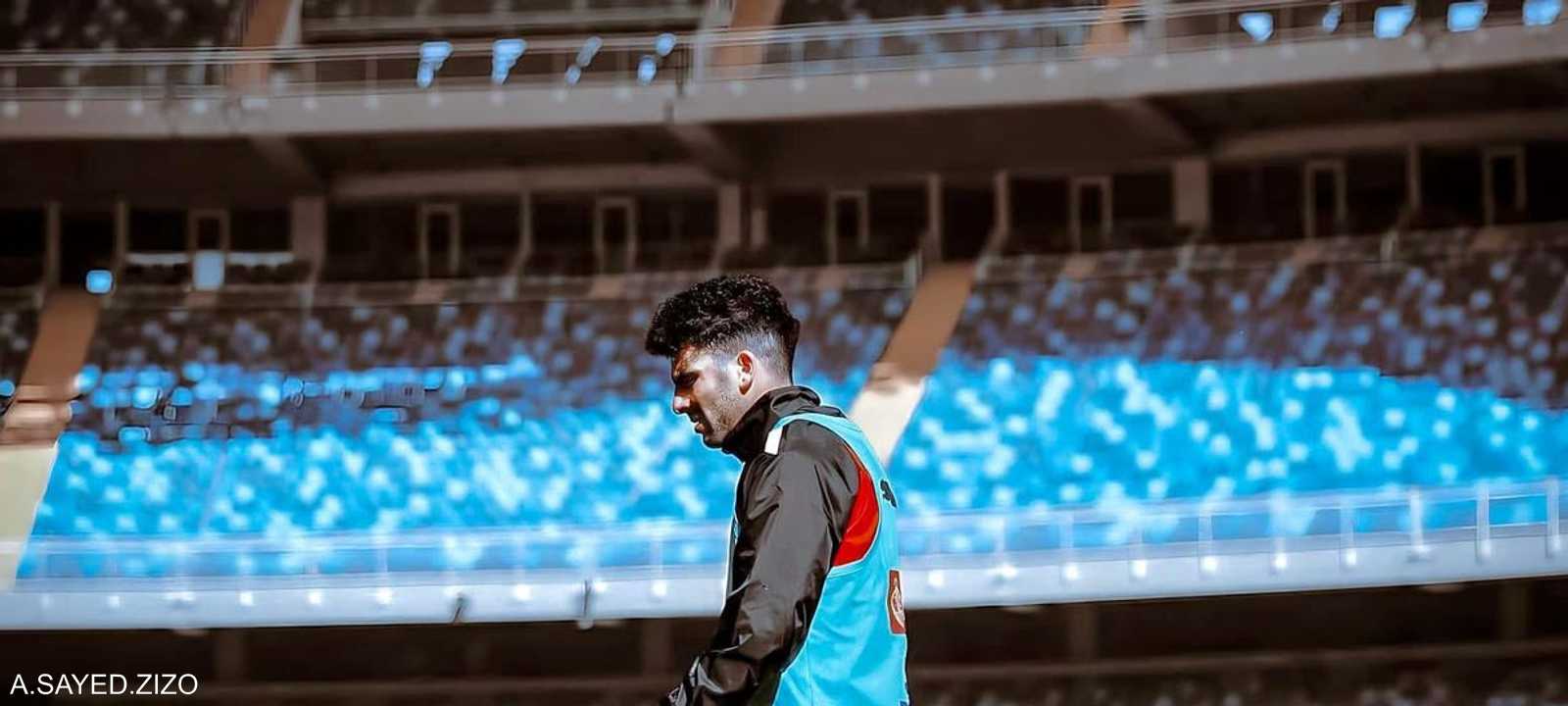 لاعب الزمالك أحمد سيد زيزو