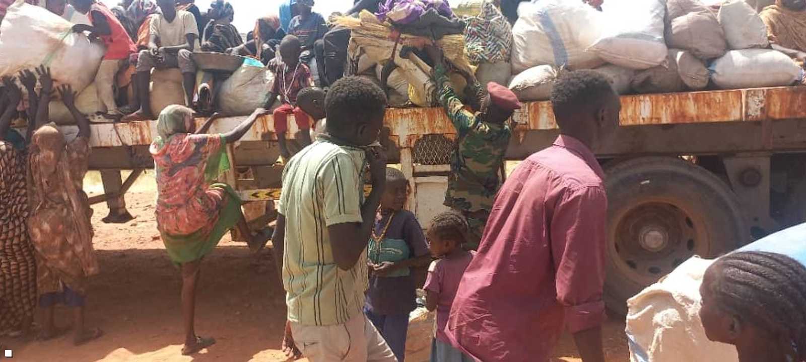 عملية إنقاذ المدنيين العالقين في معسكري زمزم