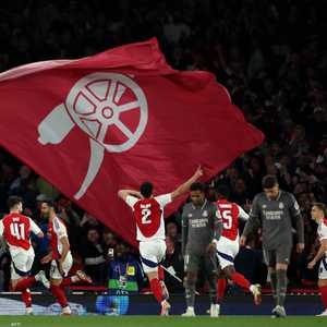 اقترب أرسنال من التأهل لقبل نهائي أبطال أوروبا