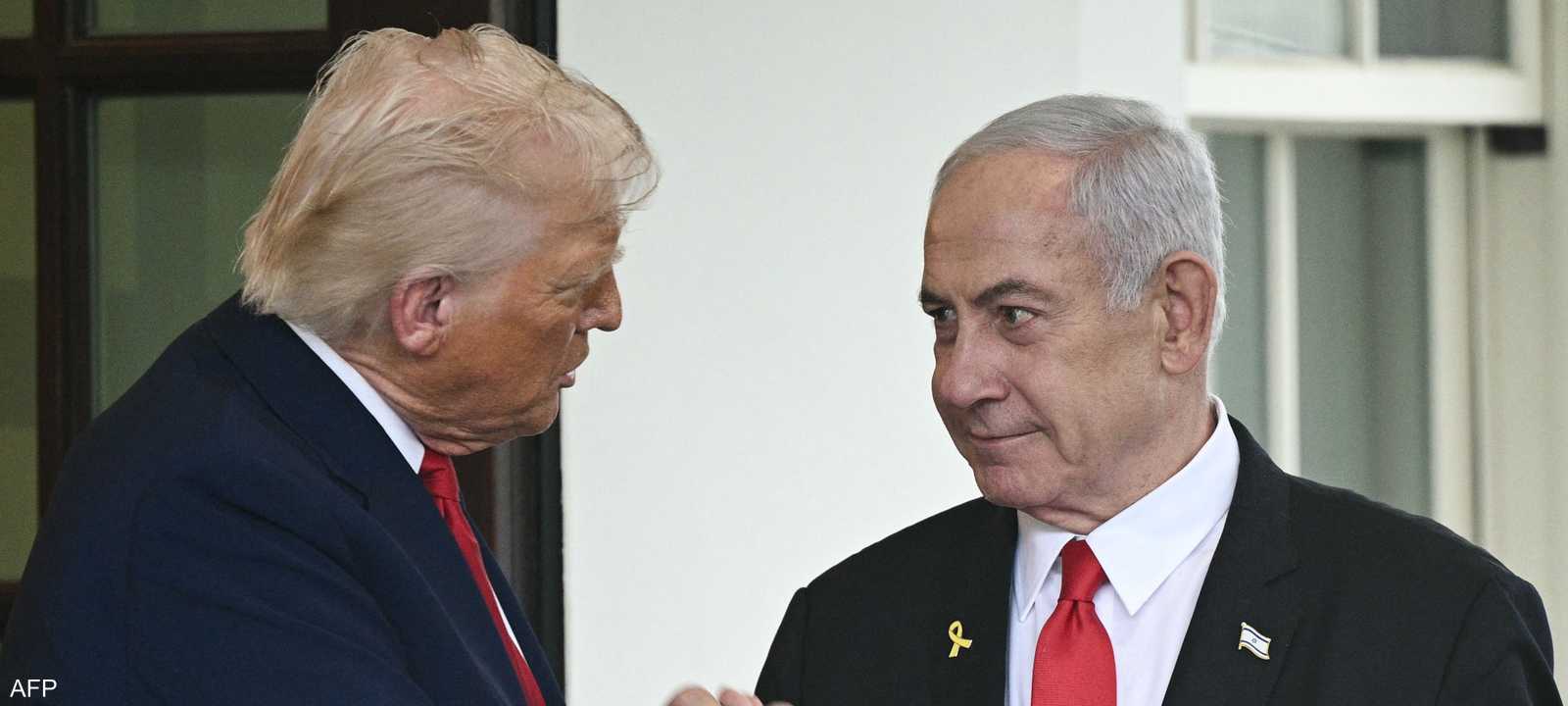 دونالد ترامب وبنيامين نتنياهو