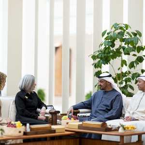 تناول اللقاء علاقات الصداقة والتعاون بين الإمارات والولايات