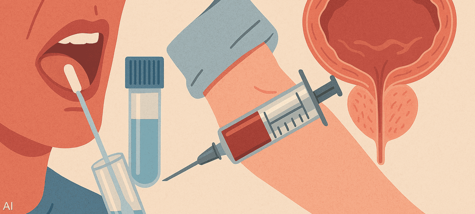 دراسة: اختبار اللعاب للكشف عن سرطان البروستاتا أفضل من الدم