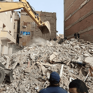 تتكرر حوادث انهيار العقارات في مختلف أنحاء مصر