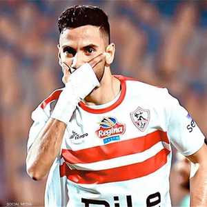 لاعب الزمالك ناصر ماهر