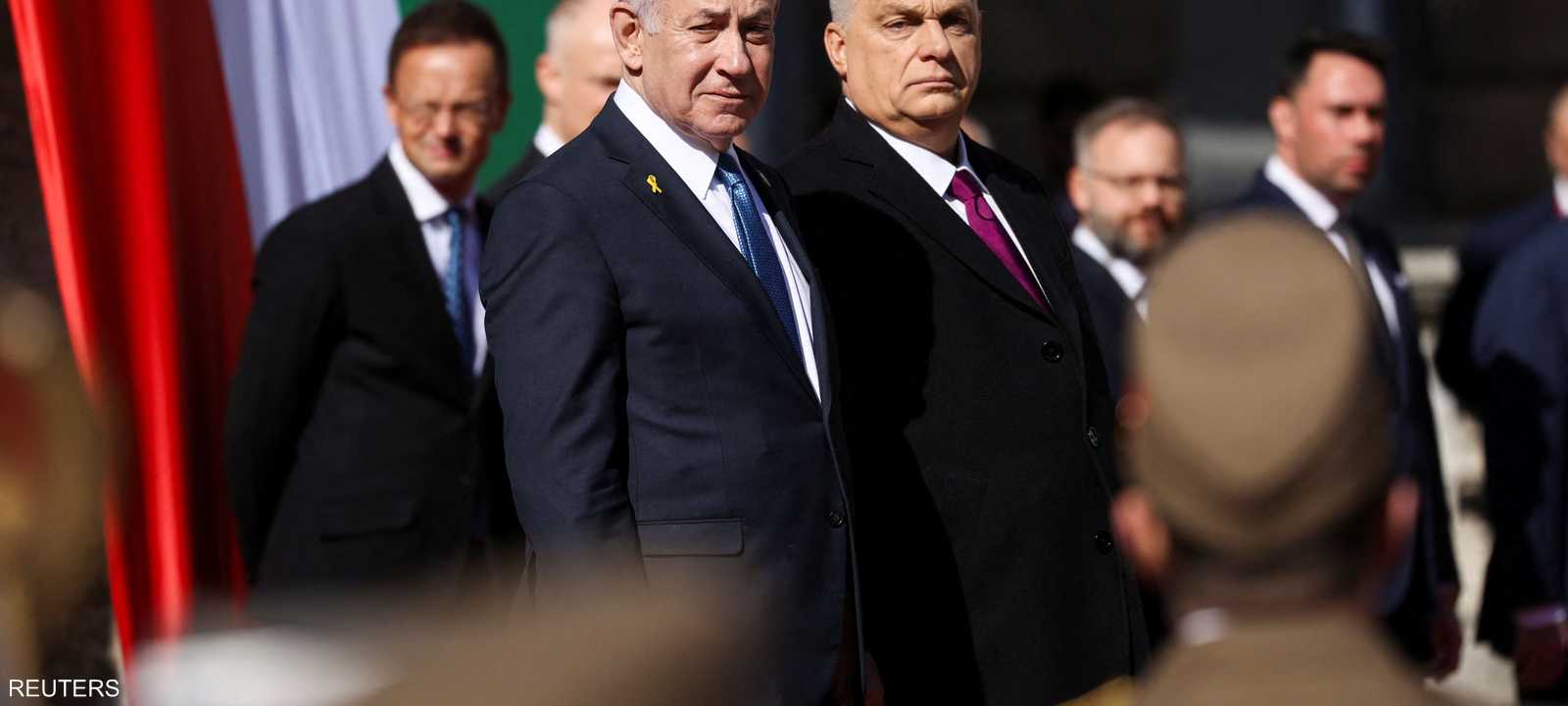 نتنياهو قوبل بحفاوة كبيرة في بودابست