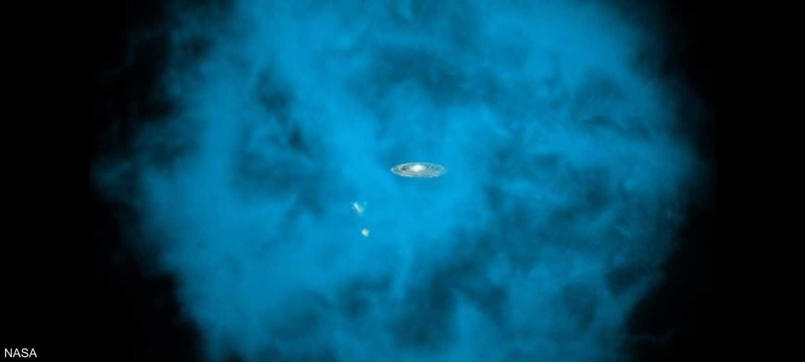 اكتشاف موقع المادة الباريونية المفقودة