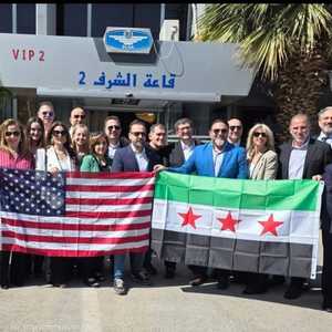 الوفد الأميركي في دمشق