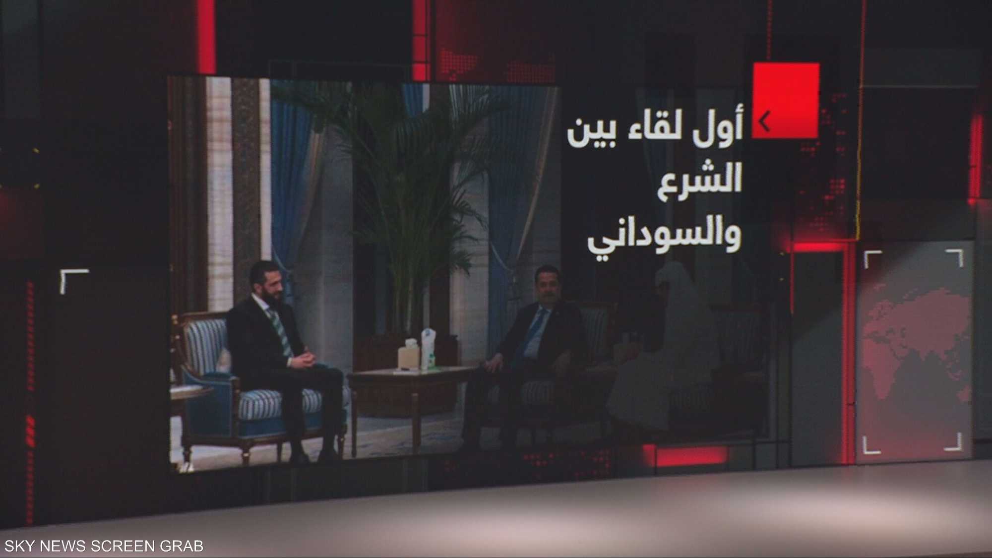 أول لقاء بين الشرع والسوداني وسط تأكيدات عراقية لدعوته للقمة