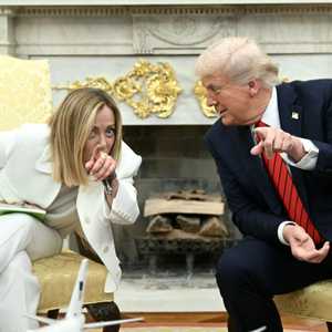 ترامب وميلوني في البيت الأبيض