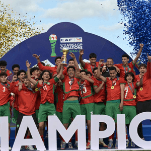 أصبح المنتخب المغربي عاشر فريق يتوج بكأس أفريقيا للناشئين