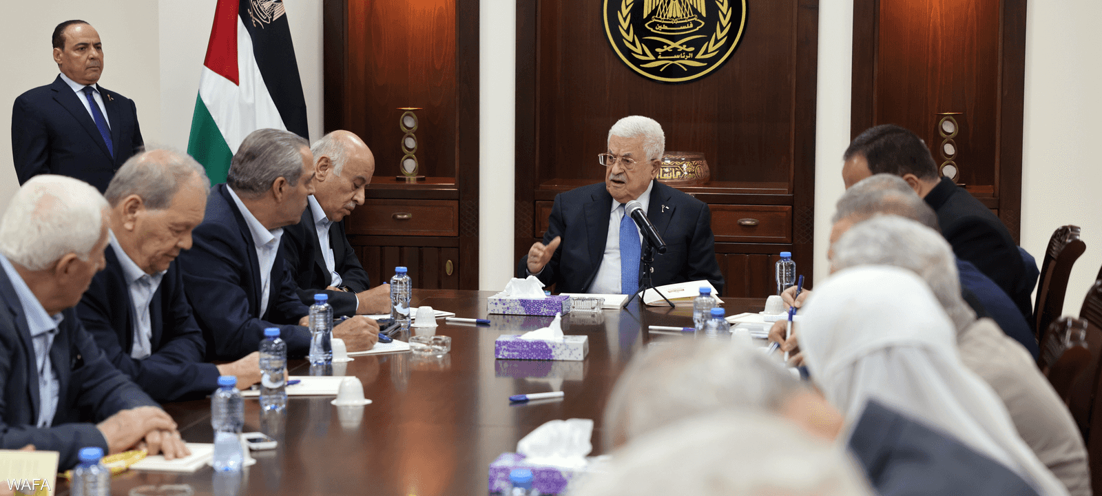 اجتماع اللجنة المركزية لحركة فتح