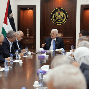 اجتماع اللجنة المركزية لحركة فتح