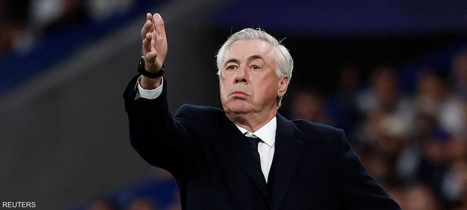 كارلو أنشيلوتي مدرب ريال مدريد