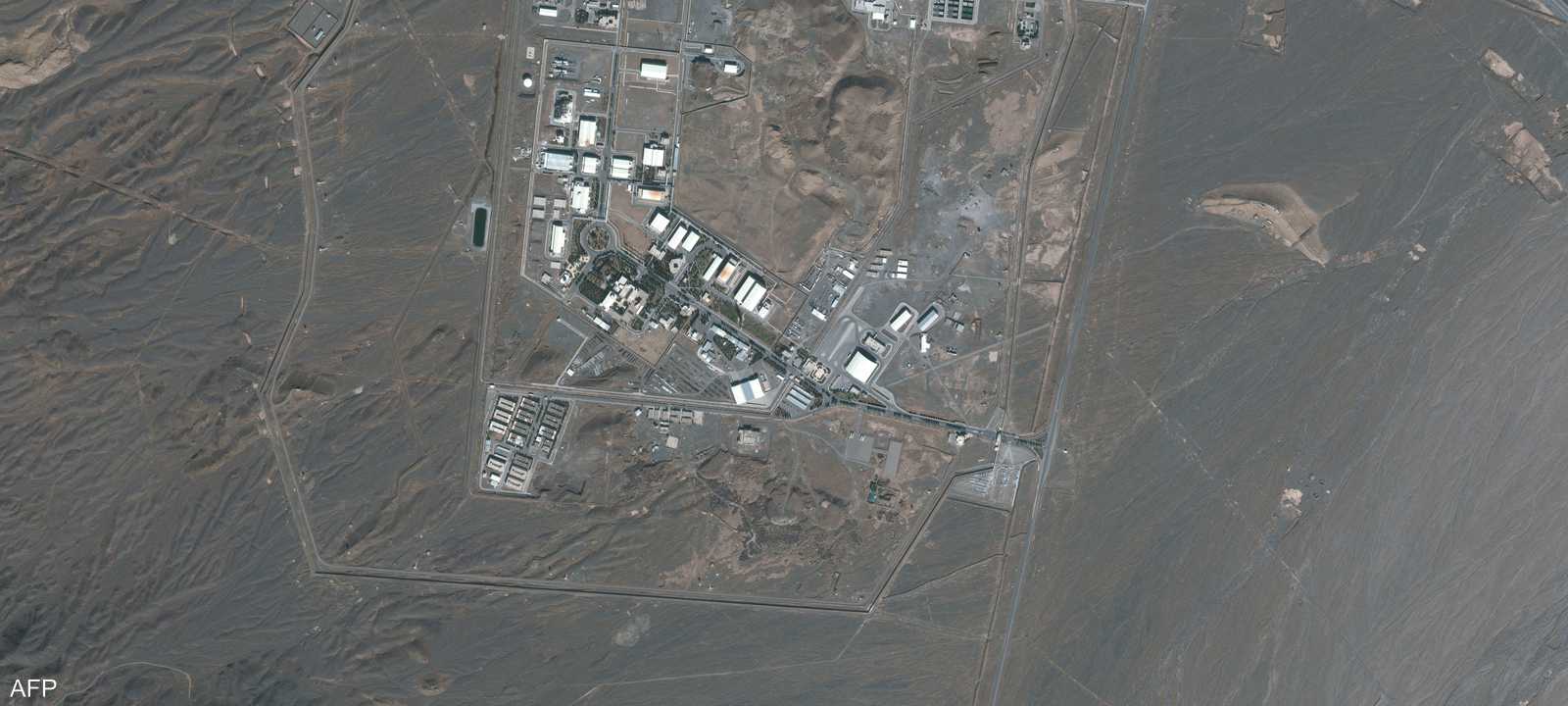 مشهد عام لمنشأة نطنز النووية الإيرانية