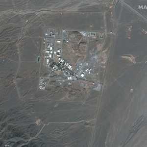 مشهد عام لمنشأة نطنز النووية الإيرانية