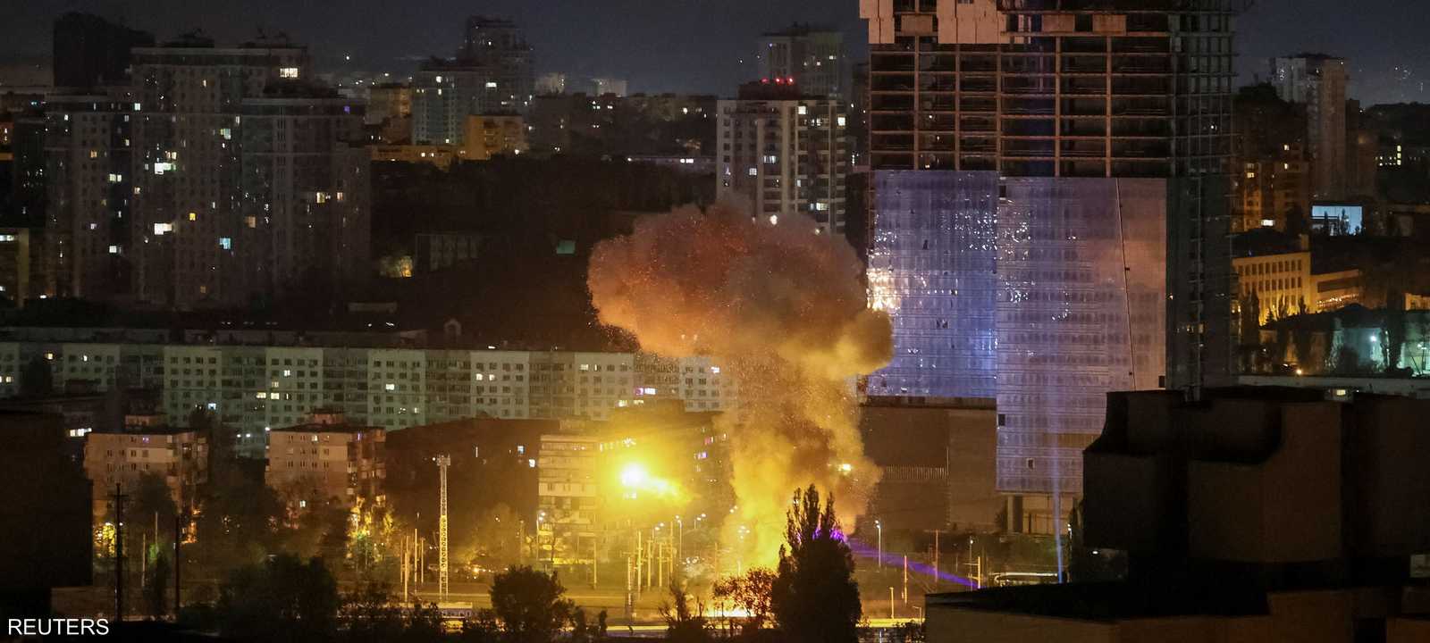 قصف روسي على كييف.. أرشيفية