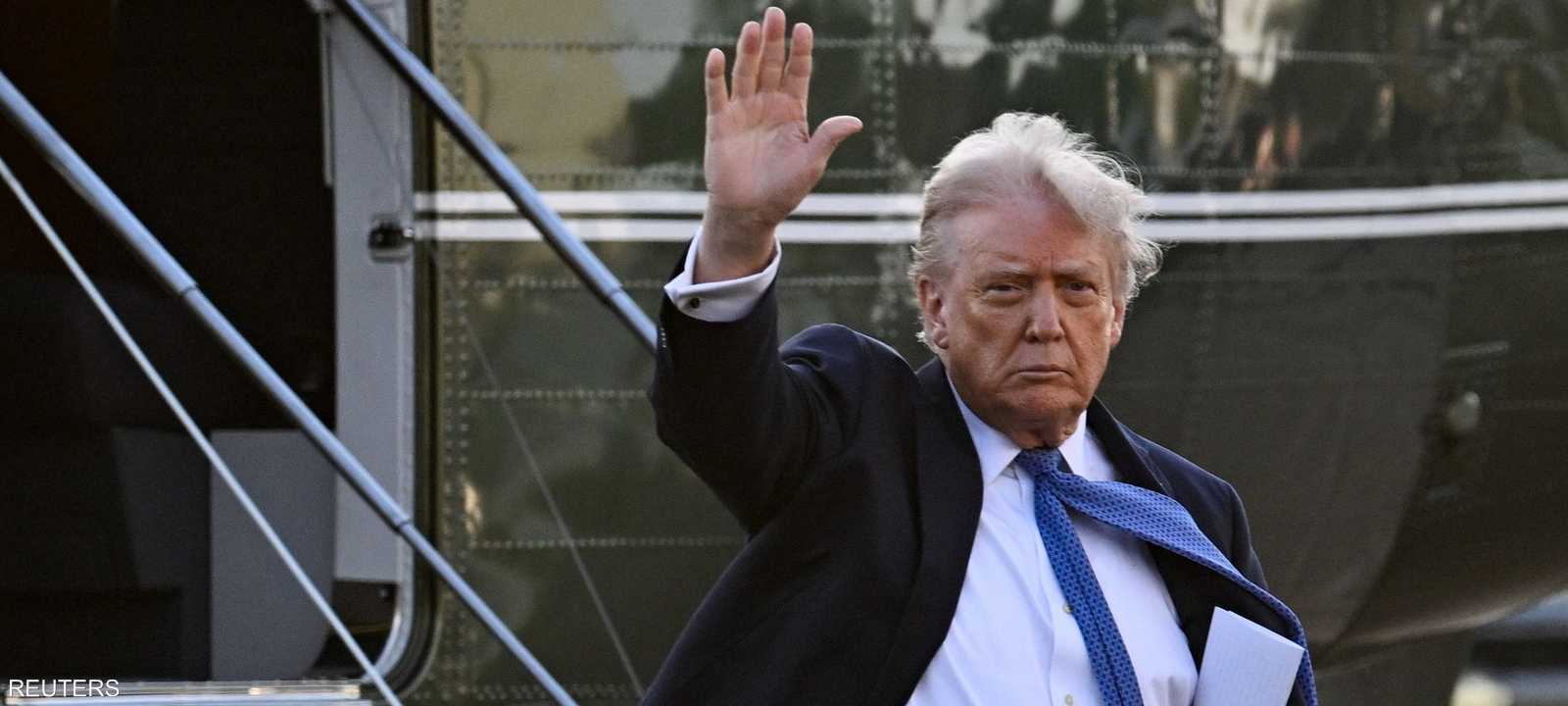 أرشيفية للرئيس الأميركي دونالد ترامب