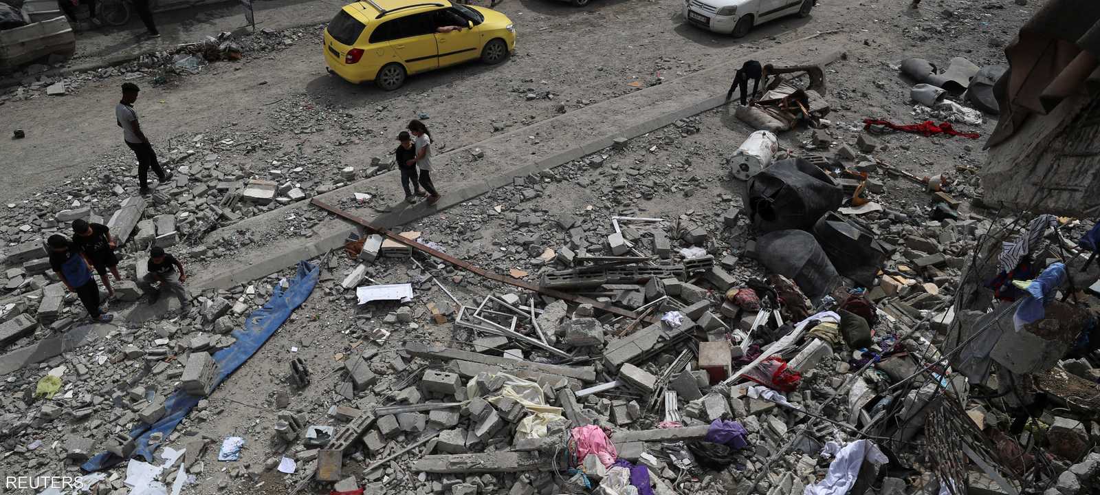 أرشيفية.. تواصل إسرائيل قصفها لمواقع في غزة