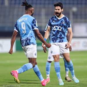 فرحة بيراميدز بالتأهل