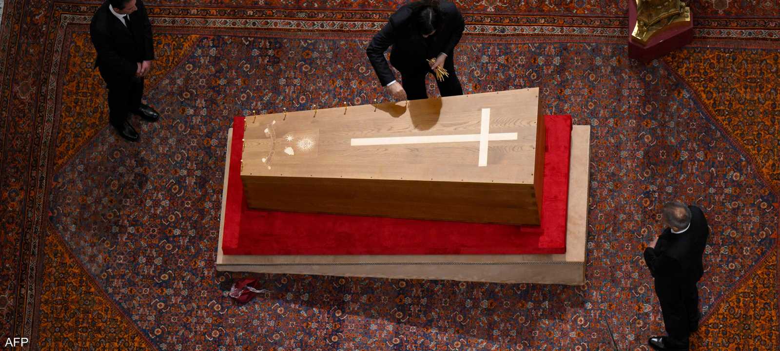 جثمان البابا فرانسيس