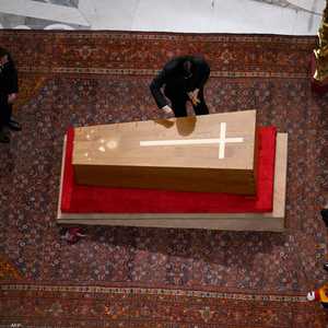 جثمان البابا فرانسيس