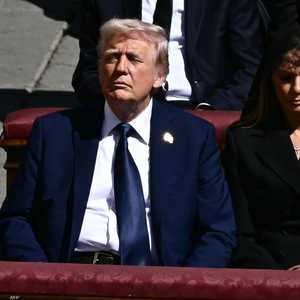 ترامب في جنازة البابا فرانسيس