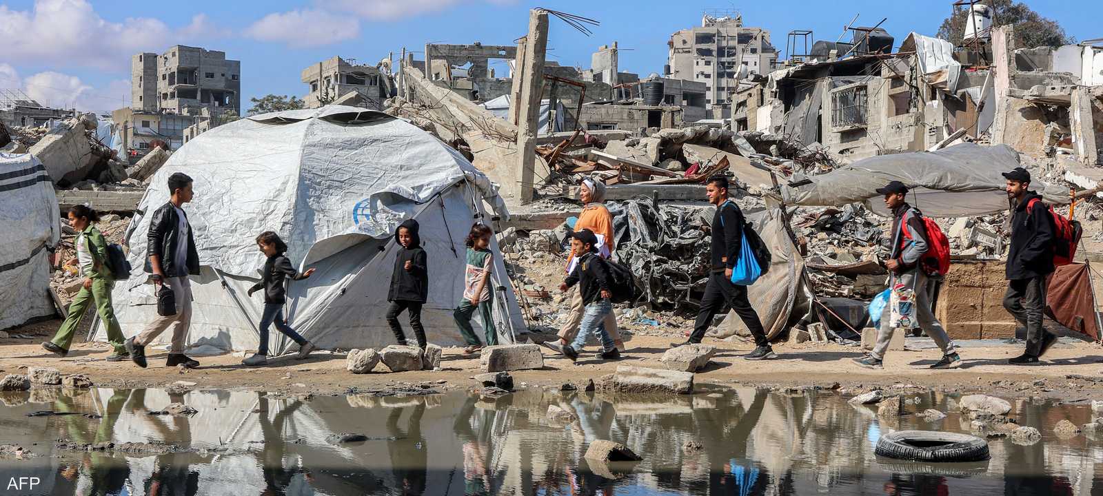 دمار كبير في قطاع غزة