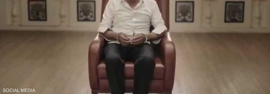 نتنياهو كما يظهر في الفيلم