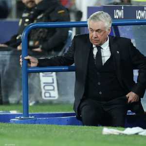 أنشيلوتي عبر عن ألمه بعد الخسارة