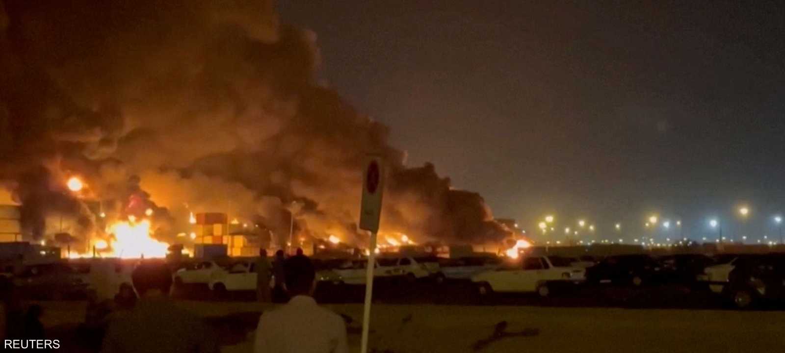 الميناء تعرض لدمار هائل