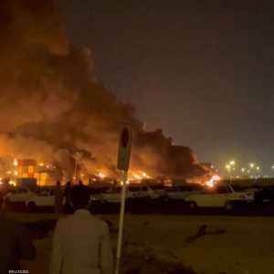 الميناء تعرض لدمار هائل