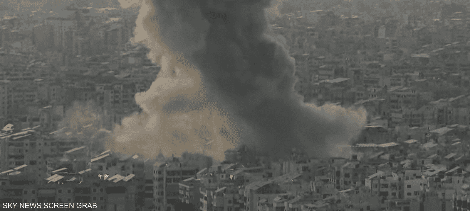 إسرائيل وجهت ضربة قوية لمبنى في منطقة الحدث في ضاحية بيروت