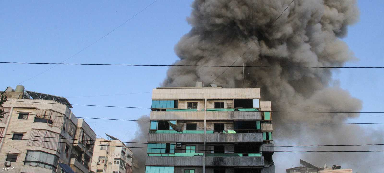 إسرائيل أغارت على مبنى في الضاحية الجنوبية لبيروت
