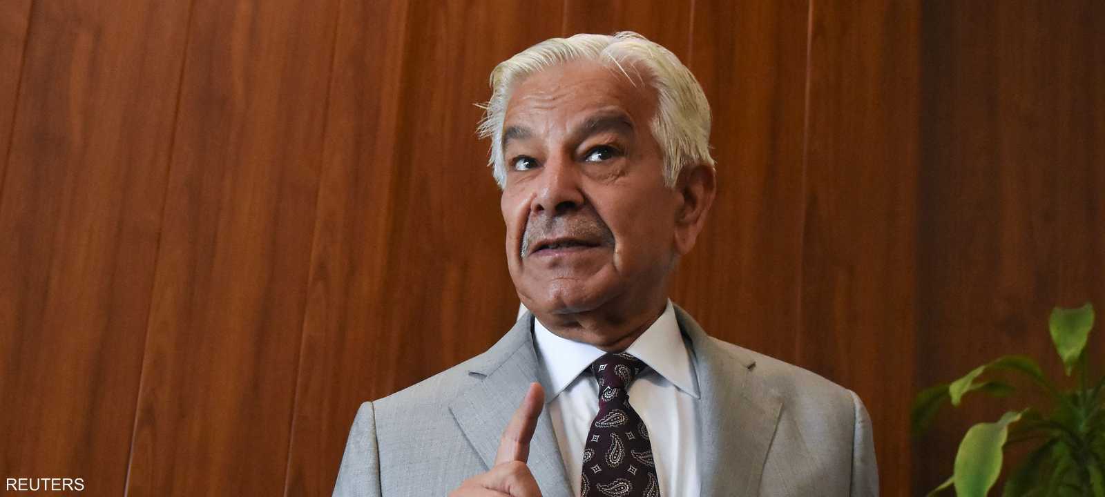 وزير الدفاع الباكستاني خواجة محمد آصف