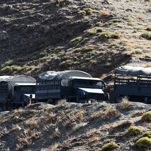 أرشيفية لآليات تابعة للجيش الجزائري