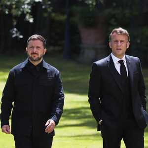 ماكرون وزيلينسكي