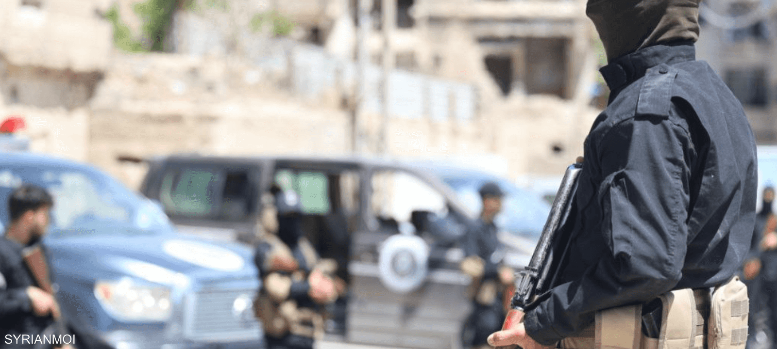 انتشرت قوات إدارة الأمن العام على أطراف مدينة جرمانا