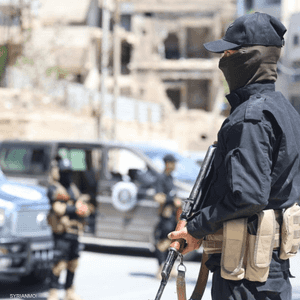 انتشرت قوات إدارة الأمن العام على أطراف مدينة جرمانا