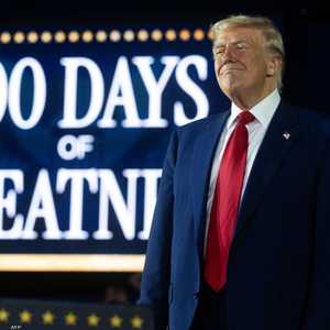 دونالد ترامب خلال الكلمة