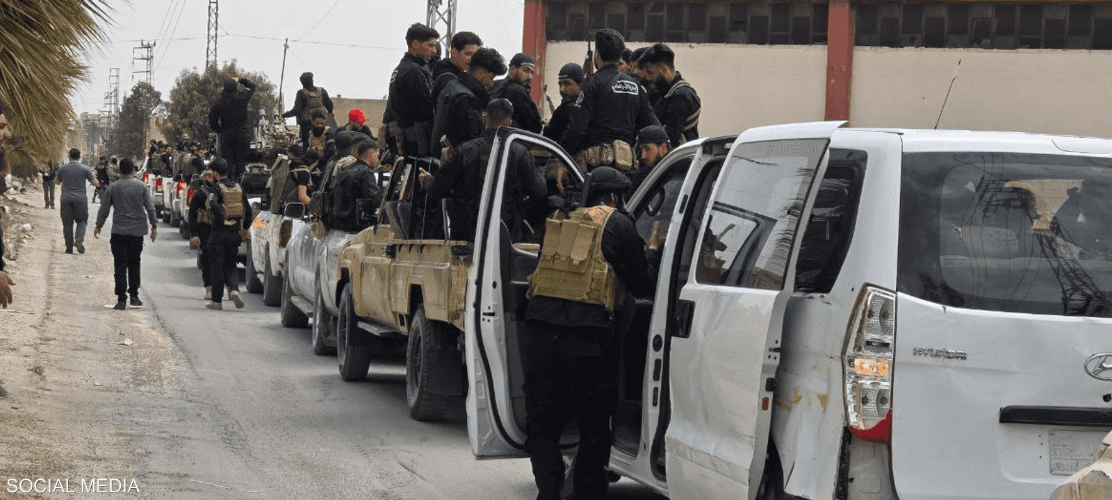 قوات الأمن السورية تمشط صحنايا