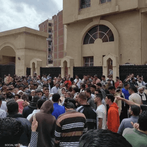 محكمة إيتاي البارود شهدت حضورا شعبيا وأمنيا مكثفا