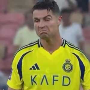 رونالدو خلال اللقطة الغريبة