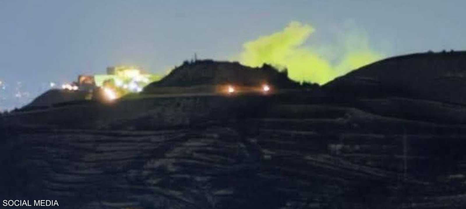 الغارة الإسرائيلية استهدفت موقعا قرب القصر الجمهوري