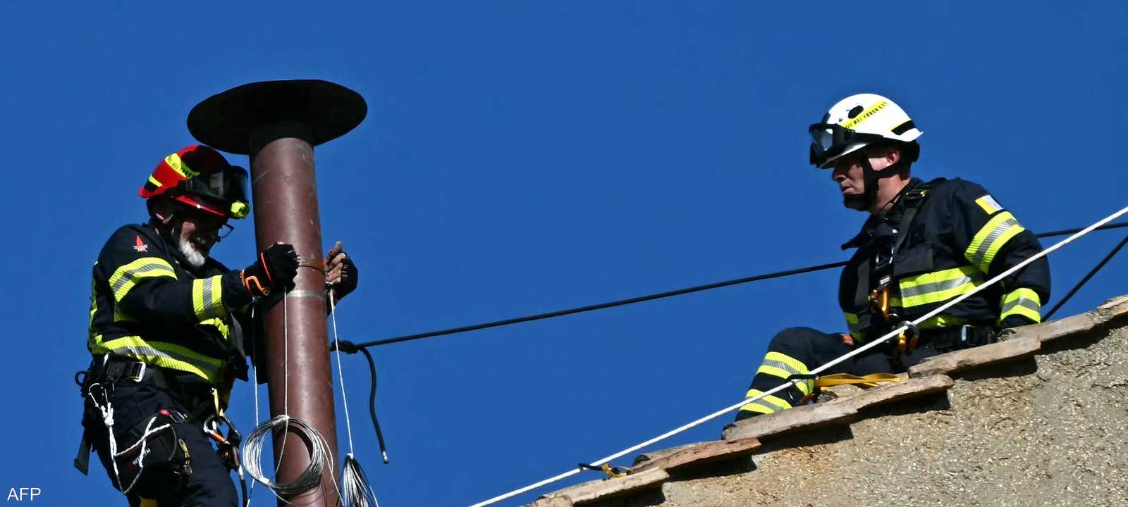 تثبيت اختيار البابا فوق كنيسة سيستين