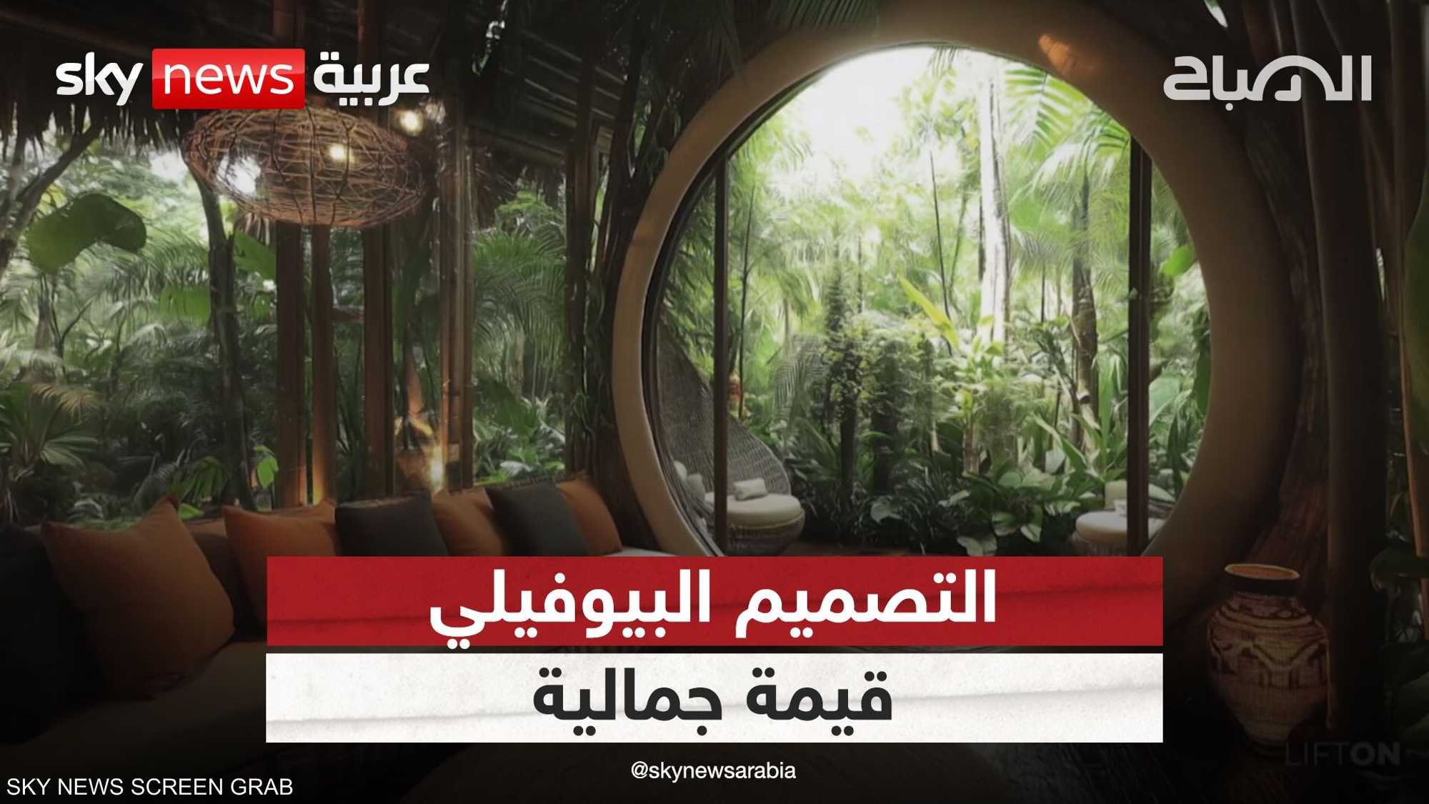 التصميم البيوفيلي.. قيمة جمالية وراحة نفسية