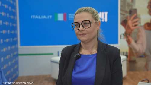 رئيسة المجلس الوطني للسياحة في إيطاليا إيفانا جيلي نيتش