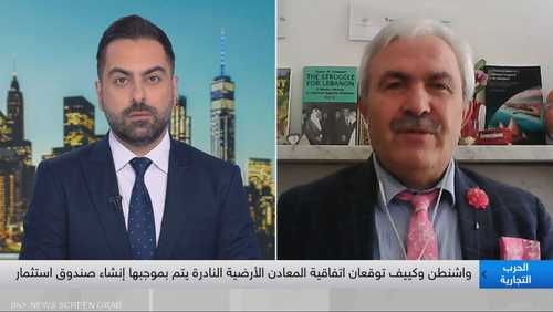 أستاذ الاقتصاد السياسي ناصر قلاوون