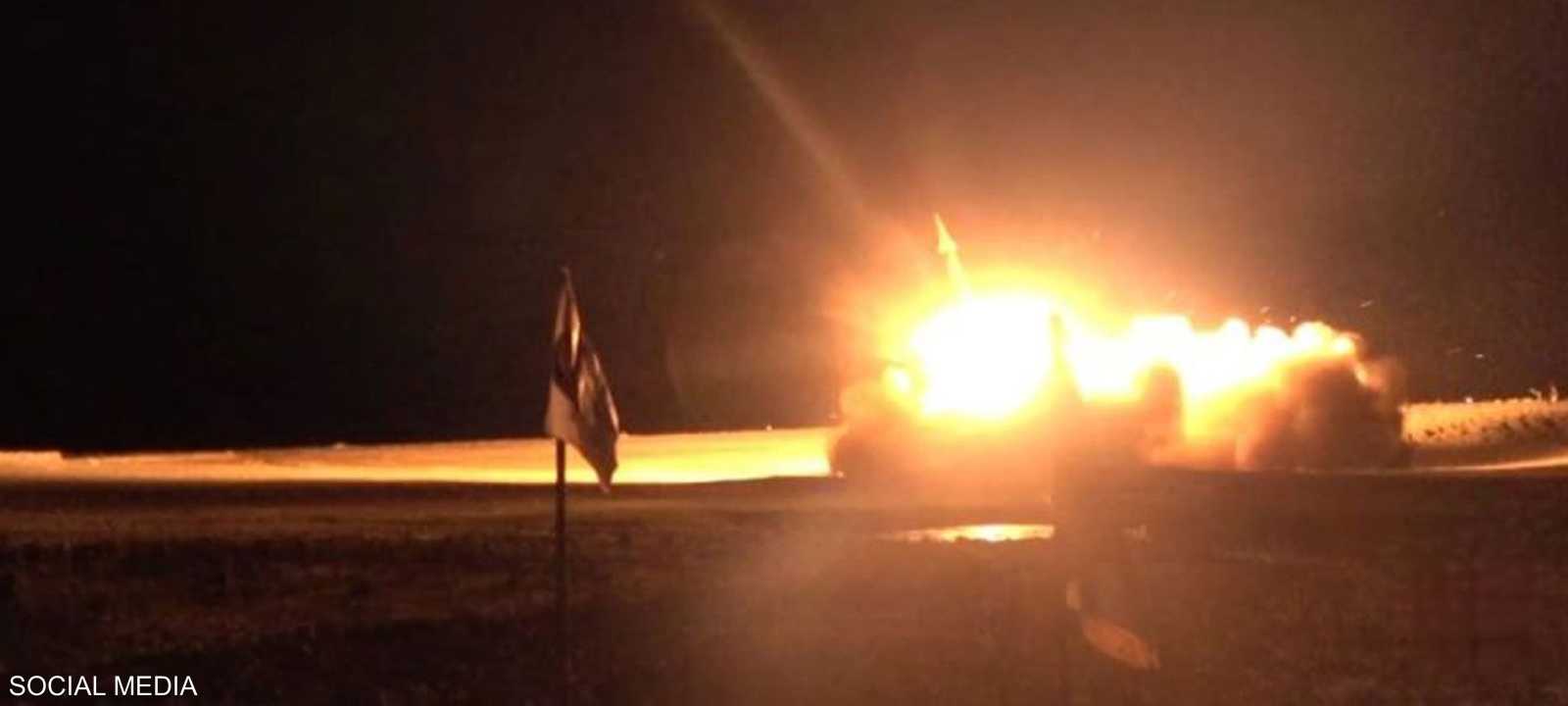 أرشيفية لإطلاق الحوثيين صاروخا على إسرائيل