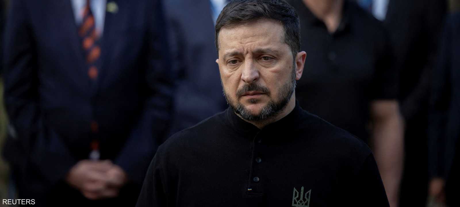 الرئيس الأوكراني فولوديمير زيلينسكي